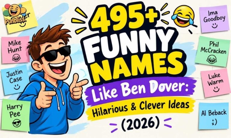 Funny Names Like Ben Dover