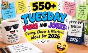 550+ Tuesday Puns and Jokes: Funny, Clever & Hilarious Ideas for 2026 Tuesday Puns and Jokes